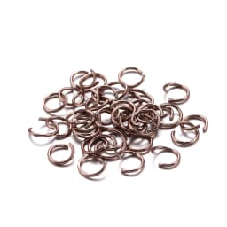300Pcs/Lot 6 8 10 mm Metal Colorful Open Jump Rings Split Rings Jump Rings Connectors For DIY Jewelry Making Findings Supplies