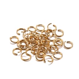 300Pcs/Lot 6 8 10 mm Metal Colorful Open Jump Rings Split Rings Jump Rings Connectors For DIY Jewelry Making Findings Supplies