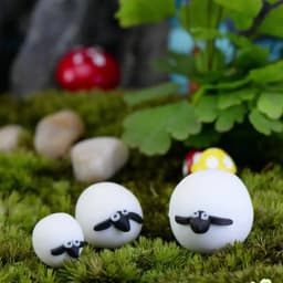 Cute Village House Miniature Garden Mini Craft Figurine Plant Pot Garden Ornament Miniature Fairy Garden Decor DIY Accessories