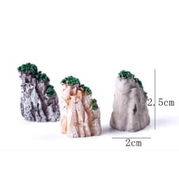 Cute Village House Miniature Garden Mini Craft Figurine Plant Pot Garden Ornament Miniature Fairy Garden Decor DIY Accessories