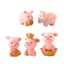 Cute Village House Miniature Garden Mini Craft Figurine Plant Pot Garden Ornament Miniature Fairy Garden Decor DIY Accessories