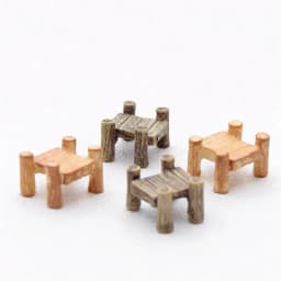 Cute Village House Miniature Garden Mini Craft Figurine Plant Pot Garden Ornament Miniature Fairy Garden Decor DIY Accessories
