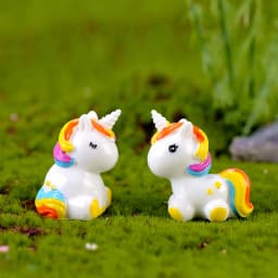 Cute Village House Miniature Garden Mini Craft Figurine Plant Pot Garden Ornament Miniature Fairy Garden Decor DIY Accessories