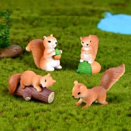 Cute Village House Miniature Garden Mini Craft Figurine Plant Pot Garden Ornament Miniature Fairy Garden Decor DIY Accessories