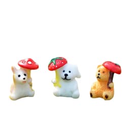 Cute Village House Miniature Garden Mini Craft Figurine Plant Pot Garden Ornament Miniature Fairy Garden Decor DIY Accessories