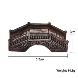 Cute Village House Miniature Garden Mini Craft Figurine Plant Pot Garden Ornament Miniature Fairy Garden Decor DIY Accessories