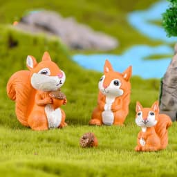 Cute Village House Miniature Garden Mini Craft Figurine Plant Pot Garden Ornament Miniature Fairy Garden Decor DIY Accessories