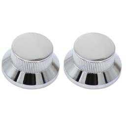 1pcs/2Pcs Guitar Bass Metal Top Hat Bell Speed Knobs for LP SG Guitar