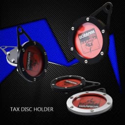 Motorcycle Tax Disc Motorbike Universal Round, Motorcycle Insurance Sticker Holder, Waterproof Multicolors
