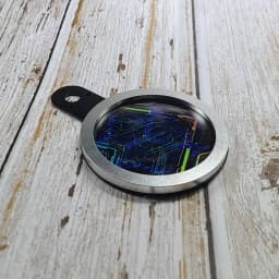 Motorcycle Tax Disc Motorbike Universal Round, Motorcycle Insurance Sticker Holder, Waterproof Multicolors