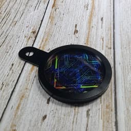 Motorcycle Tax Disc Motorbike Universal Round, Motorcycle Insurance Sticker Holder, Waterproof Multicolors