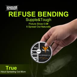 Kingdom Micro Fly THINNER Fishing Lines 150m 4 Strands Braided PE Japan Monofilament Set Leader Line For Carp Fishing Wire