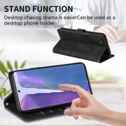 Wallet Card Slot Magnetic Flip Leather Case For Samsung Galaxy Note 20 Ultra 10 Lite 9 S8 S9 S10 S20 S21 A05s A06 A07 A14 A26