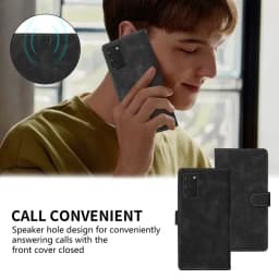 Wallet Card Slot Magnetic Flip Leather Case For Samsung Galaxy Note 20 Ultra 10 Lite 9 S8 S9 S10 S20 S21 A05s A06 A07 A14 A26