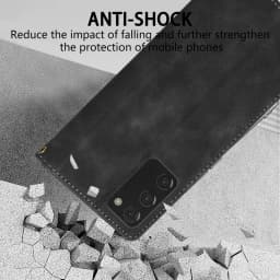 Wallet Card Slot Magnetic Flip Leather Case For Samsung Galaxy Note 20 Ultra 10 Lite 9 S8 S9 S10 S20 S21 A05s A06 A07 A14 A26