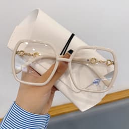 Women New Oversized Square Eyeglasses Anti Blue Myopia Glasses for Men Gafas Myopia 0 To -4.0 Plastic Myopia Glasses