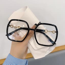 Women New Oversized Square Eyeglasses Anti Blue Myopia Glasses for Men Gafas Myopia 0 To -4.0 Plastic Myopia Glasses