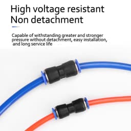 10PCS Pneumatic Fittings Quick Connector Air Plastic Hose Tube Connectors PU PG 4mm 6mm 8mm 10mm 12mm Push Into Pluglug