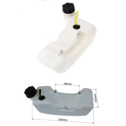 2pc Multi-Fuel Petrol Tank Cap Trimmer Brush Cutter Accessories Parkside For Fuxtec Güde Rotfuchs Garden Trimmer Parts