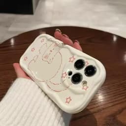 Funny Cat Case for Xiaomi POCO X6 X3 X5 M6 ProCouqe Redmi 12 12C 9C 9A 9 13C Note 12 4G 11 10 13 Pro 12S Curly Edge Cream Cover