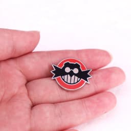 Game Villain Evil Dr Eggs Man Enamel Pin Brooch Player Gift Badge