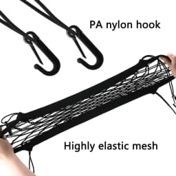 Motorcycle Helmet Storage Trunk Bag Cargo Bike Scooter Luggage Net Helmet Mesh Fuel Tank Storage Rubber Band Sorting Net