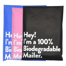 20Pcs/Lot New 100% D2W Biodegradable Courier Bag Clothing Package Express Bag Mailer Postal Bag Waterproof Self-Seal Pouch Bags