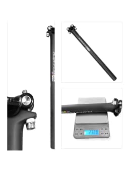 Carbon Bicycle Seatpost 27.2/30.8/31.6mm Matte Black MTB/Road Bike Seat Post Length 280mm Seat Tube Bicycle Parts