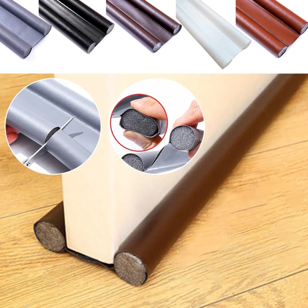 Waterproof Seal Strip Draught Excluder Stopper Door Bottom Wind Sweep Blocker Dust-proof Blocker Sealer Soundproof Seal Strip