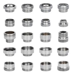 2Pcs/Lot M22 to M20 M18 M28 Thread Stainless Steel Connectors Faucet Joints Kitchen Water Tap Adapter Water Purifier Accessories
