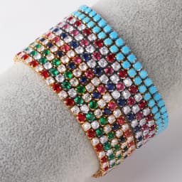 Geometric CZ Bezel Tennis Bracelets For Women Girl Classic Fashion High Quality 5A Cubic Zirconia Jewelry