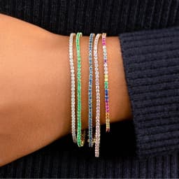 Geometric CZ Bezel Tennis Bracelets For Women Girl Classic Fashion High Quality 5A Cubic Zirconia Jewelry