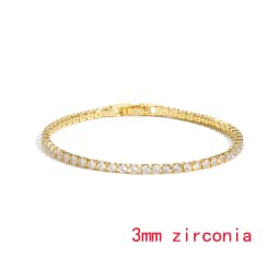 Geometric CZ Bezel Tennis Bracelets For Women Girl Classic Fashion High Quality 5A Cubic Zirconia Jewelry