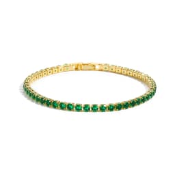 Geometric CZ Bezel Tennis Bracelets For Women Girl Classic Fashion High Quality 5A Cubic Zirconia Jewelry