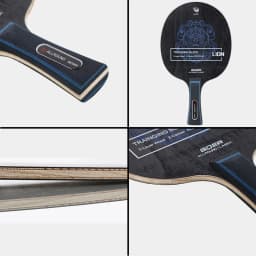 Boer Lion Table Tennis Blade 5+2 Wood Ping Pong Blade Good for Attack with Fine Control