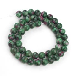 6/8/10/12mm AA Genuine Green Rhodochrosite Beads Natural Stone Round Loose Beads For Jewelry Making Diy Bracelets Accessories