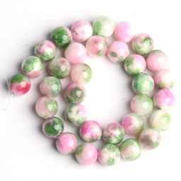 6/8/10/12mm AA Genuine Green Rhodochrosite Beads Natural Stone Round Loose Beads For Jewelry Making Diy Bracelets Accessories