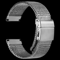 MAIKES Luxury 316L Stainless Steel Watch Strap For Rolex Omega IWC Breitling Watchbands 20mm 21mm 22mm Milanese Woven Watch Band