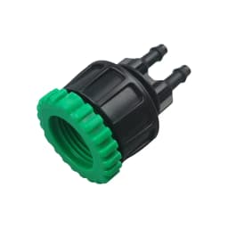 Female 1/2 3/4 To 1/4"  Garden Tap Y Water Splitter Irrigation 4/7 Hose Splitter Watering