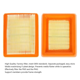 CMCP 10pcs Air Filter Cleaner For STIHL FS120 FS200 FS250 FS300 FS350 FS400 FS450 Trimmer Chainsaw