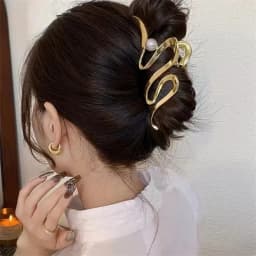 2026 Vintage Geometric Hair Clip Barrette Crab Korea Large Hair Claws Hairpins Hairgrip Headwear For Women Girl Hair Accessories