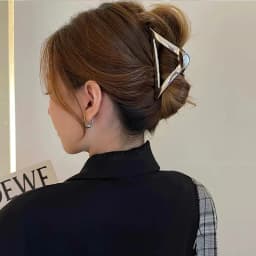 2026 Vintage Geometric Hair Clip Barrette Crab Korea Large Hair Claws Hairpins Hairgrip Headwear For Women Girl Hair Accessories