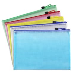 A4 A5 A6 Size Waterproof Document Bag File Card Pack Office School File Folder Book Pencil Pen Paper Storage Bag Supplies