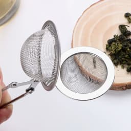 HILIFE Stainless Steel Sphere Mesh Tea Strainer Coffee Herb Spice Filter Diffuser Tea Infuser Handle Tea Ball