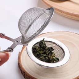 HILIFE Stainless Steel Sphere Mesh Tea Strainer Coffee Herb Spice Filter Diffuser Tea Infuser Handle Tea Ball