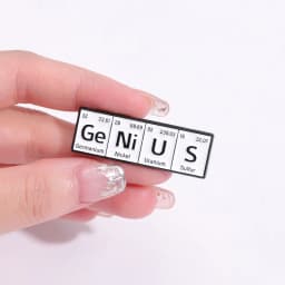 Chemical Science Element Enamel Pin Brooch Metal Badge Lapel Backpack Custom Hat Accessories Students Jewelry Gift Friends