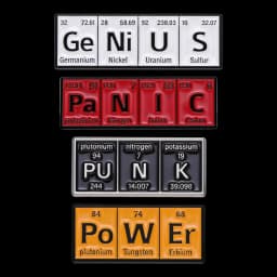 Chemical Science Element Enamel Pin Brooch Metal Badge Lapel Backpack Custom Hat Accessories Students Jewelry Gift Friends