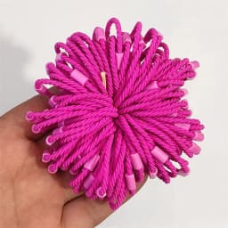 50/100pcs Candy Elastic Hair Tie Bands Scrunchies Leagues Resin Patch For Toddler Accessories Baby Girl DIY Jewelry Supplies