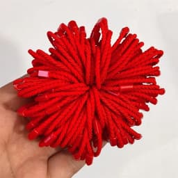 50/100pcs Candy Elastic Hair Tie Bands Scrunchies Leagues Resin Patch For Toddler Accessories Baby Girl DIY Jewelry Supplies