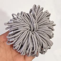 50/100pcs Candy Elastic Hair Tie Bands Scrunchies Leagues Resin Patch For Toddler Accessories Baby Girl DIY Jewelry Supplies